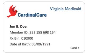 virginia medicaid card card